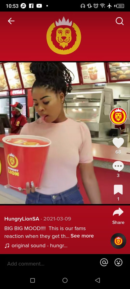 MichaelMbatha15's tweet photo. @hungrylion Just followed and don't forget to follow back #HungryLikeALion #Kingsizechicken https://t.co/cjmqyeVQIo
