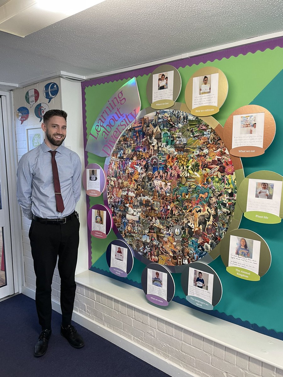 This is James, Office Assistant <a href="/RanikhetAcademy/">Ranikhet Academy</a> who instigated, designed and created this beautiful welcome #touchstones #findingtheleaderinallofus <a href="/reach2trust/">REAch2 Academy Trust</a>