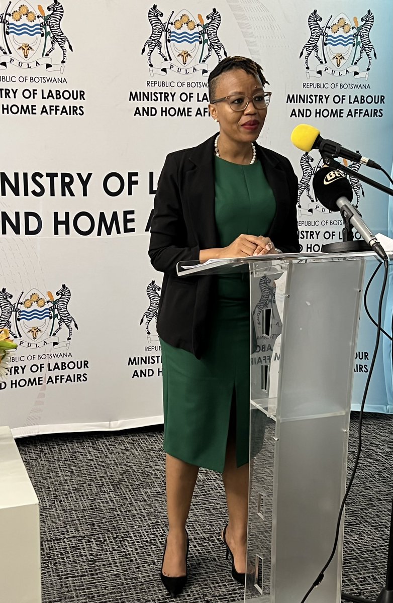 Just Transition to a Greener World of Work, at macro level aims to influence policy development to factor #justtransition &amp; micro level target small enterprises on youth youth owned businesses - Project Coordinator Onneetse Makhumalo