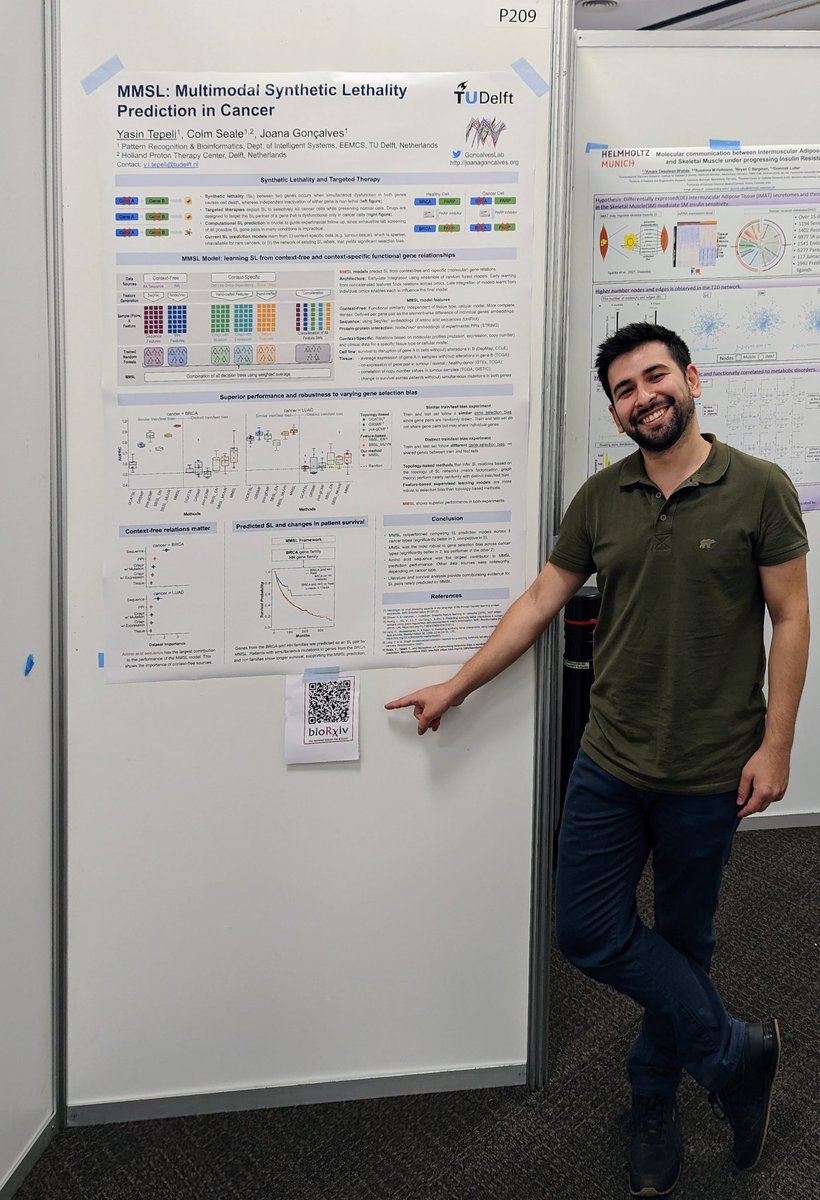 👋 Come visit the poster if you are interested in synthetic lethality. #ECCB2020