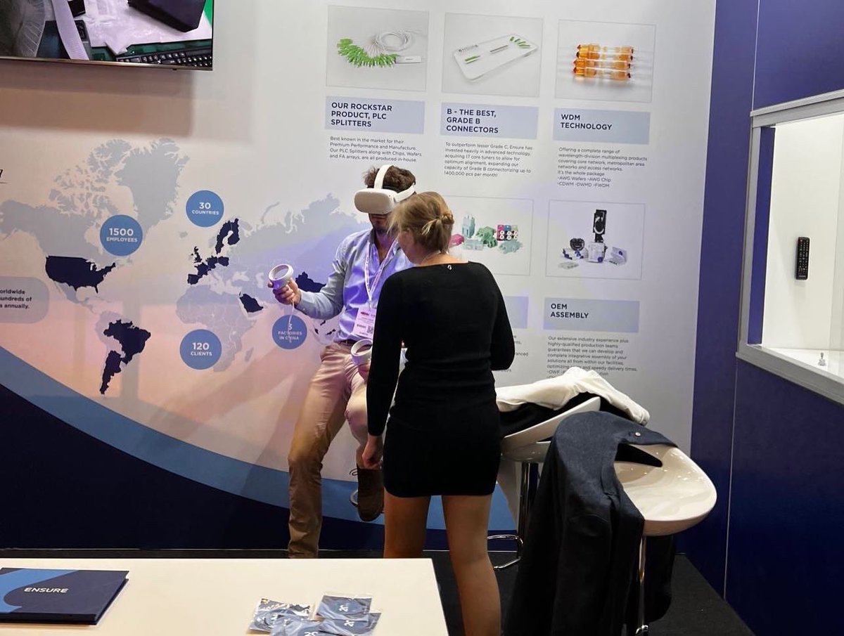 From 18 to 22 September 2022, the European Conference on Optical  Communications #ECOC2022 takes place on our premises. The programm contains speakers, workshops and experiment stations where you can test innovations yourself. 
We wish all participants interesting couple of days!