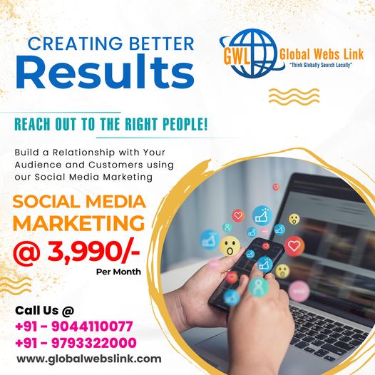 GlobalWebsLink's tweet photo. CREATING BETTER RESULTS
Just @ Rs. 3,990/-
1 month Social Media Marketing
10 Different creative (Post Design) variations
Targeted customers
Limited Time Offer
Visit Us: https://t.co/oqF8dlXHH7
Call @ +91 9793322000, 9044110077
#socailmedia #socailmediapost #socailmediamarketing https://t.co/w3JK03QmcS