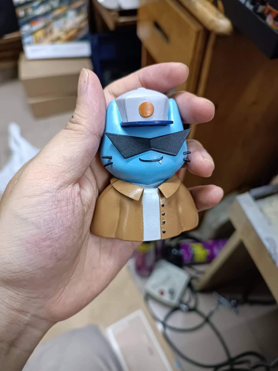 0xartisanPFP's tweet photo. Finally got more painted pieces to share!

This @BoryokuDragonz &amp; @coolcatsnft is almost ready for shipping!

#nfts #eth #coolcats https://t.co/qZwsFYHnXs