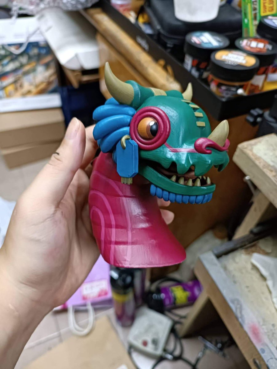 0xartisanPFP's tweet photo. Finally got more painted pieces to share!

This @BoryokuDragonz &amp; @coolcatsnft is almost ready for shipping!

#nfts #eth #coolcats https://t.co/qZwsFYHnXs