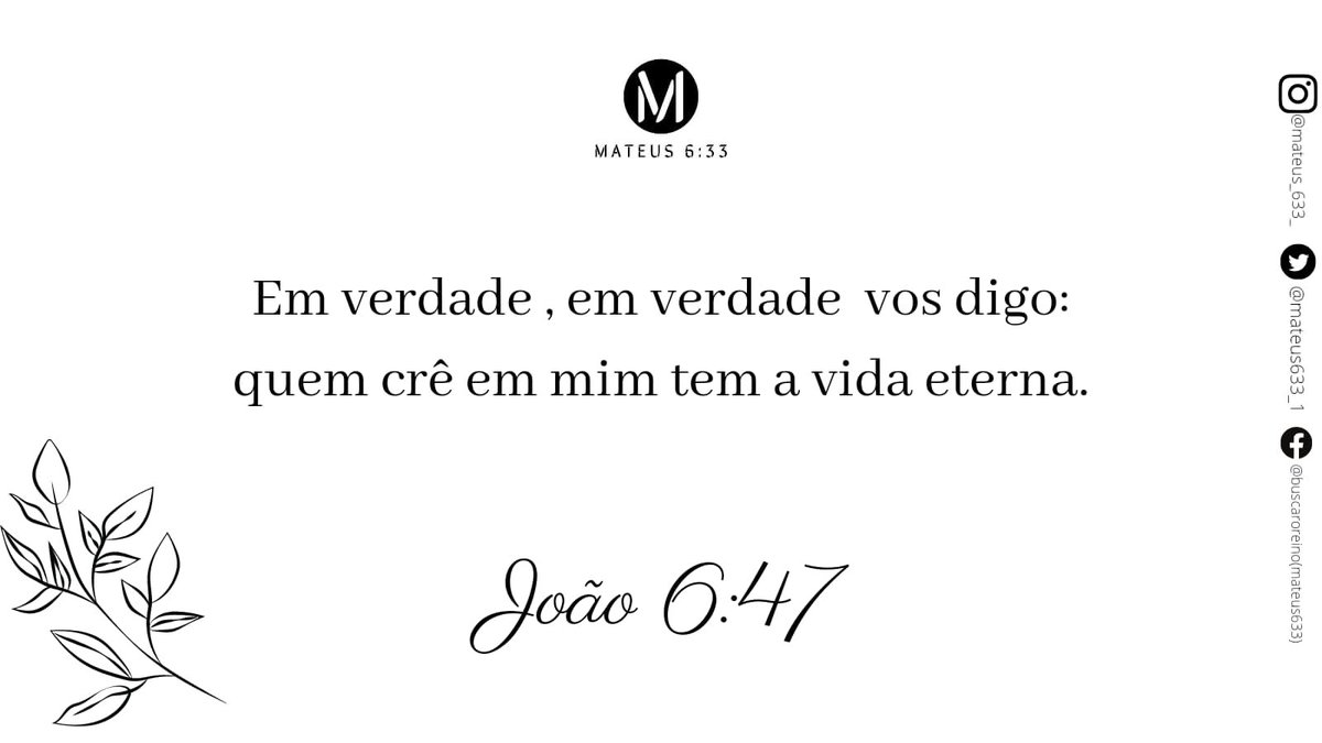 Mateus 6:33 (@mateus633_1) on Twitter photo 