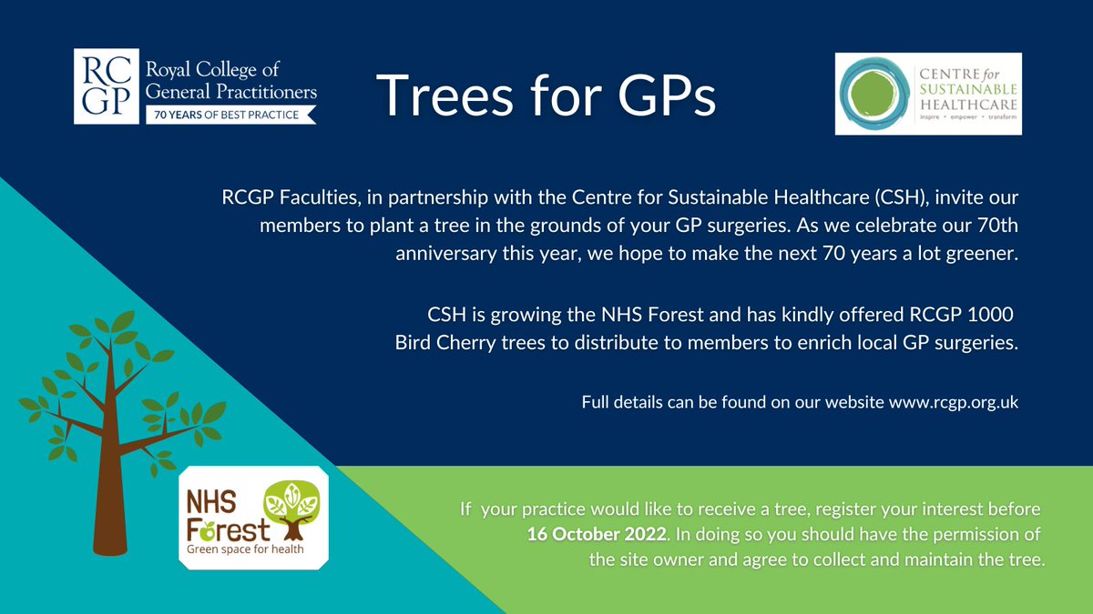 rcgp.org.uk/blog/trees-for… #RCGP70Challenge