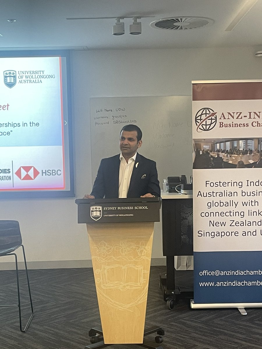 DrPMDavidson's tweet image. Great discussion of #Indian #Australian relationships @UOW #SydneyBusinessSchool @Alex_Frino @ColinPicker
