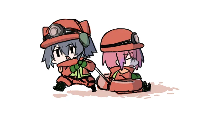 バイトに行くゆんしん 