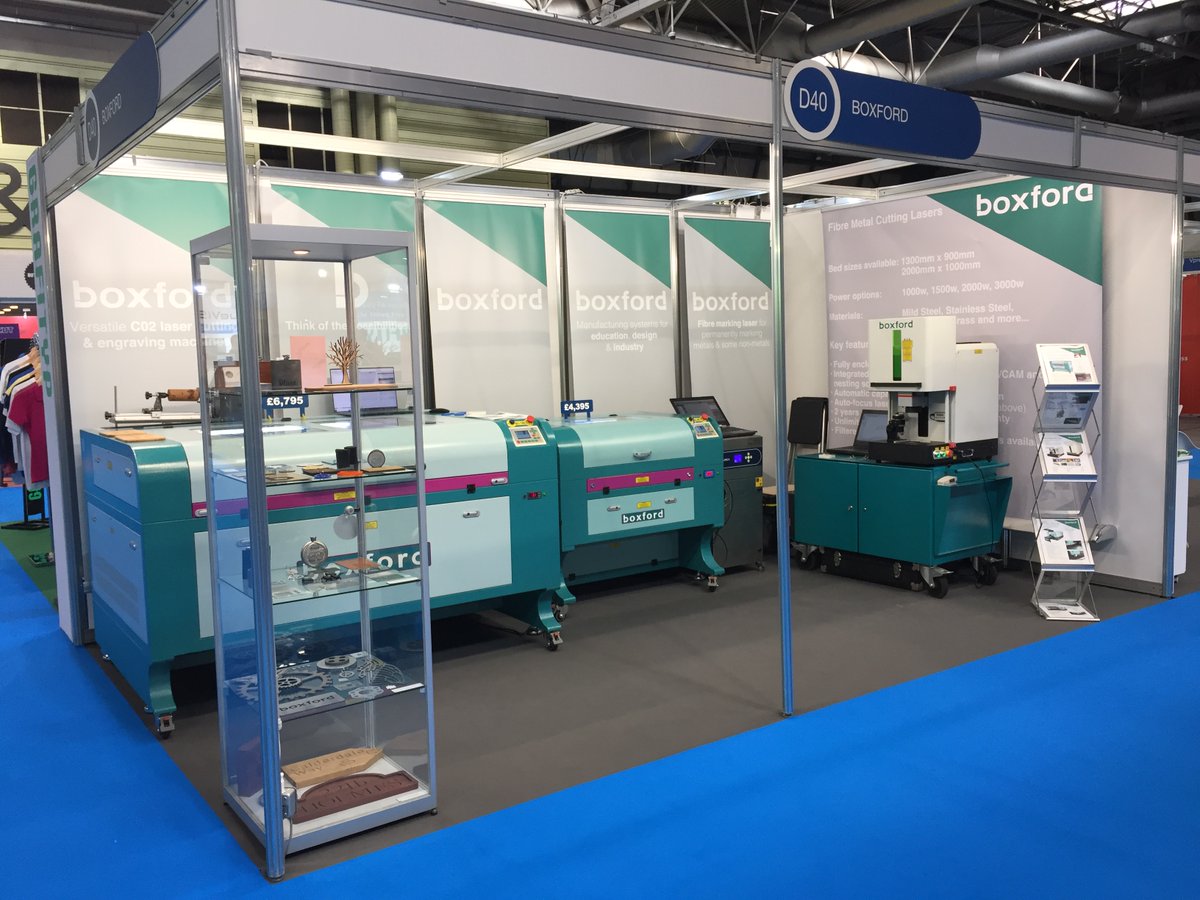 BoxfordLtd's tweet photo. Day 1 @theprintshow 😀 https://t.co/xGfYizLf4F