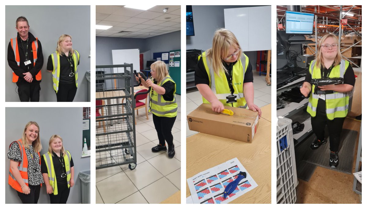 DSWorkFit's tweet image. Shelby had a great time on her first day @ClipperPlc, Sherburn. We were told that she picked things up really well, was very communicative and got on brilliantly with the training team! 

Good luck Shelby, and a big thank you to Clipper Logistics for this wonderful opportunity.