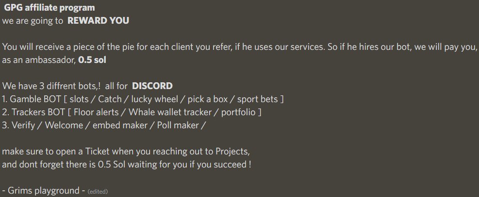Join / Send a DM ! 
discord.gg/VnEJcjXd

#SOL #ETH #SolanaCommunity #SolanaSummer #earn #gpg #games #NFTs #NFTcollections #NFTCommunity #nftrewards