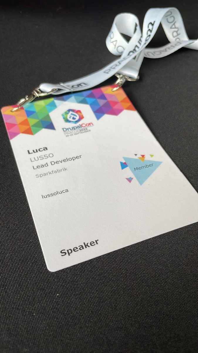 SparkFabrik's tweet image. Our delegation arrived at @DrupalConEur in Prague 2022! Follow us, and follow @paolomainardi and @lussoluca for updates throughout the day! 
[If you want more information on #WebProfiler, look for them!]

Oh, btw, part of our team will keep people engaged from the stage 😎👇🏼