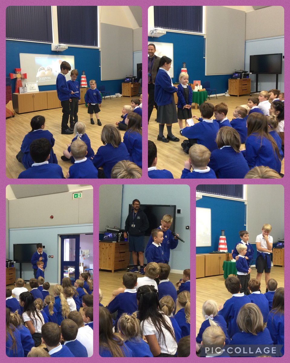 WhitegateWorsh1's tweet photo. This morning in Collective Worship Oak class did a wonderful job at introducing the Acorns children to the rest of the school. Welcome to our Whitegate family Acorns! https://t.co/270uMsbYsM