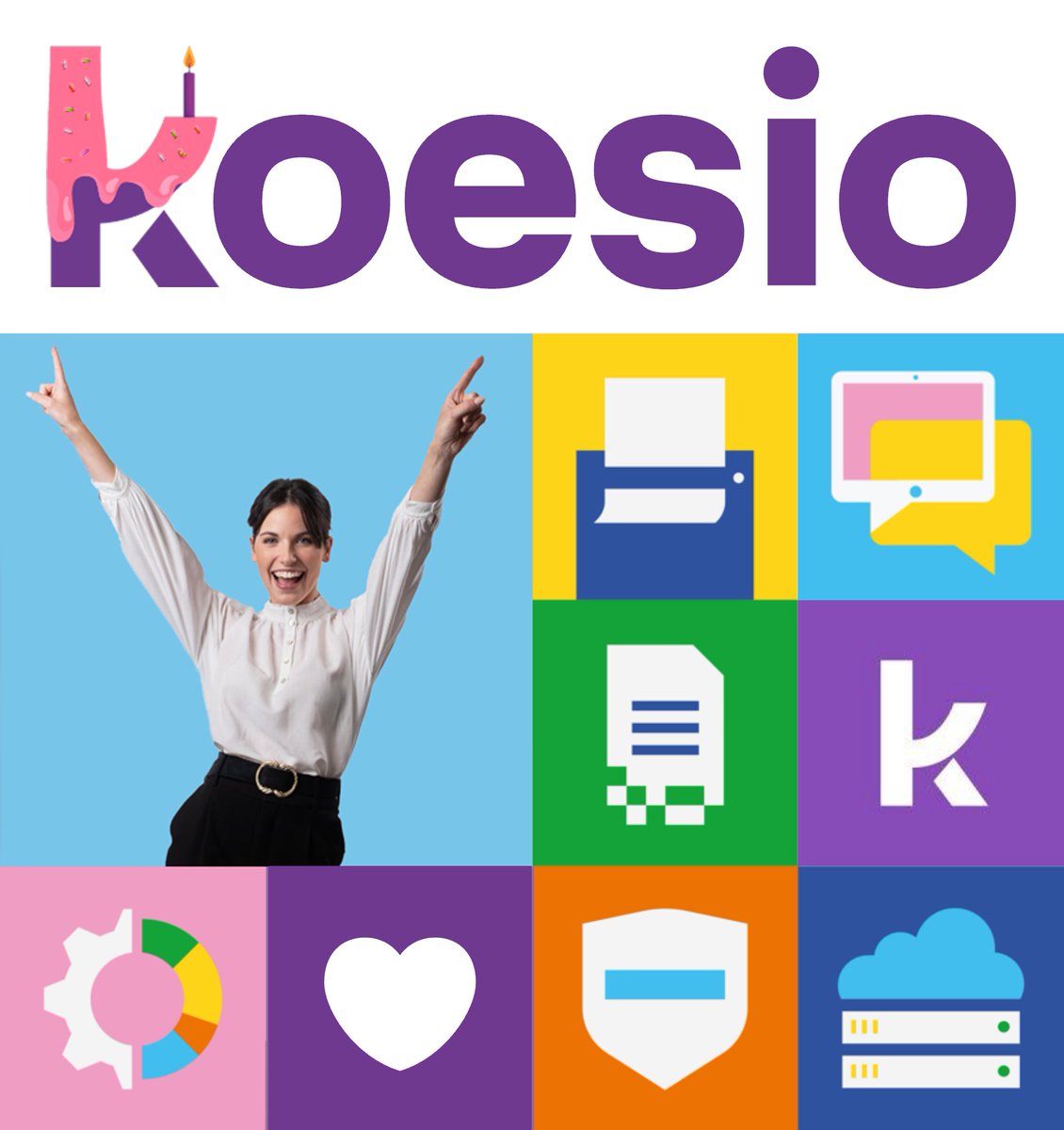 Joyeux anniversaire Koesio ! 🥳
Une année riche en 🅺ouleur, qui n’est que le point de départ d’une nouvelle page qui s’écrit, avec le même ADN. Le meilleur révélateur, c'est l'adhésion de nos collaborateurs qui portent le maillot Koesio tous les jours !
#anniversaire #1an