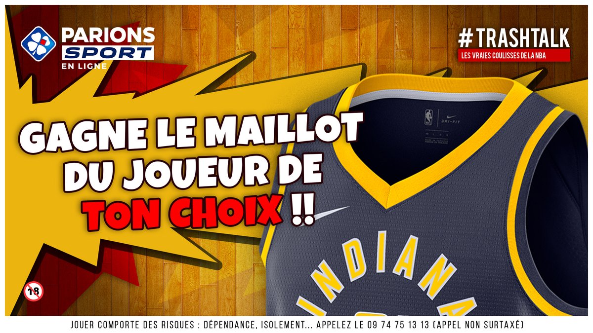 TrashTalk_fr's tweet photo. 🎁 JEU-CONCOURS ! 🎁 

Avec les #30PREVIEWSEN30JOURS, TrashTalk et ParionsSport te font gagner 1 maillot par jour !! 😱

🚨 GAGNE LE MAILLOT DU JOUEUR DE TON CHOIX CHEZ LES PACERS !! 🚨

Pour participer :

1⃣ RT CE TWEET 
2⃣ FOLLOW @TRASHTALK_FR ET @PARIONSSPORT

(TAS LE 28/09) https://t.co/zhAfEAtYMR