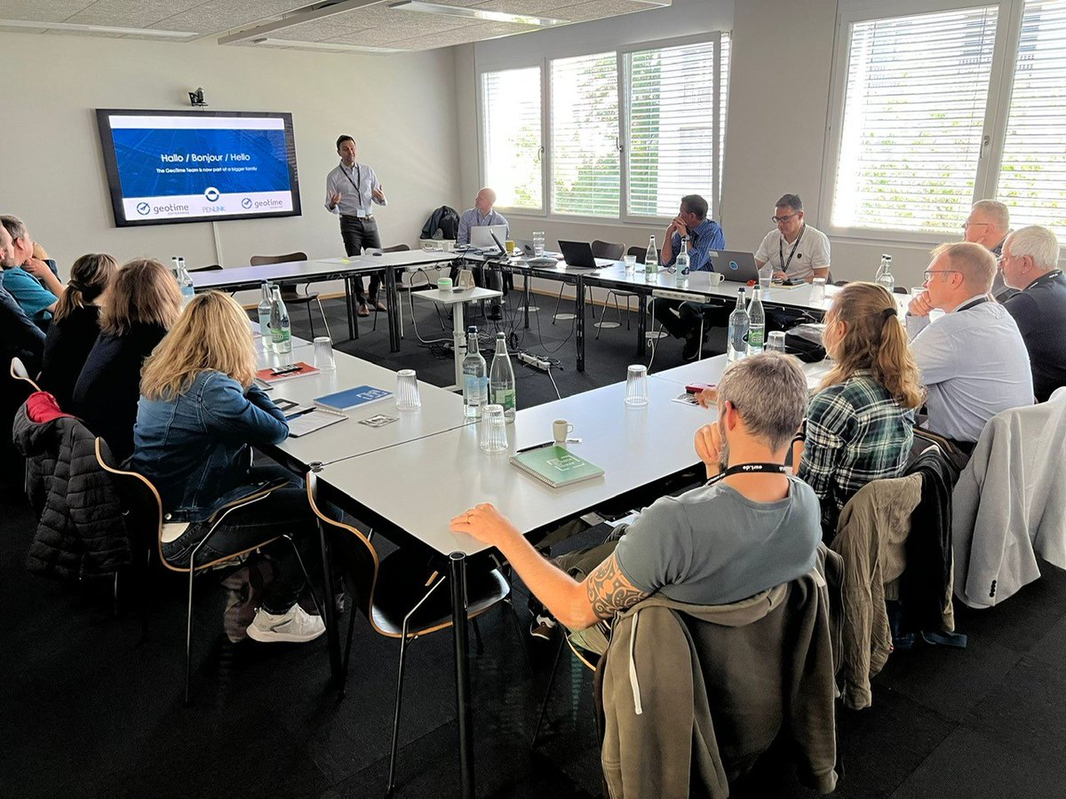 Unser jährlicher #GeoTime-Workshop findet gerade in Zürich statt. Wie immer vollgepackt mit Neuigkeiten über die aktuelle GeoTime-Version und praktischen Übungen, sowie interessanten Demonstrationen der Esri-Technologie.