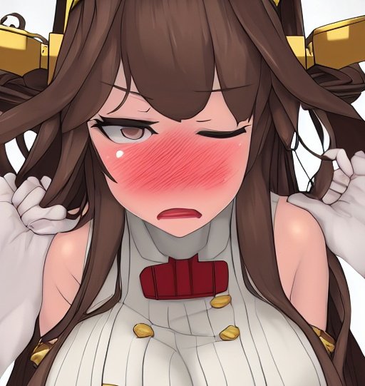 ノ、ノー……私にはテートクがいマスから……あなたのラブには応えられ……んっ……そんな……ノォ…顔を近づけて……髪を掴むほど情熱的に……熱っぽく告白されたら私……あなたのことを好きになっちゃいマス……💕 