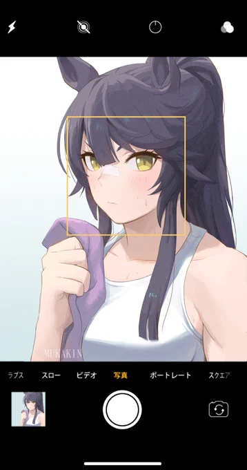【ウマ娘】かわいく撮ってあげるねっSN〇W撮影者:テイオー&マヤノマヤブラ、テイシリ 後でデータを消された模様「顔がいいイケメン女子」最高や#ウマ娘 #ナリタブライアン 