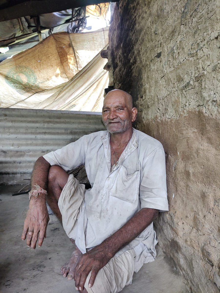 At 60, Kheeka Ram from a village called Sayra had no Aadhar card, bank account or Pan card, and was unable to get them w/o a birth certificate. Through our outreach efforts supported by <a href="/AngelOne/">Angel One</a> he was helped in getting all three, and is now expecting a pension!

<a href="/ShefaliHasija/">shefali hasija</a>