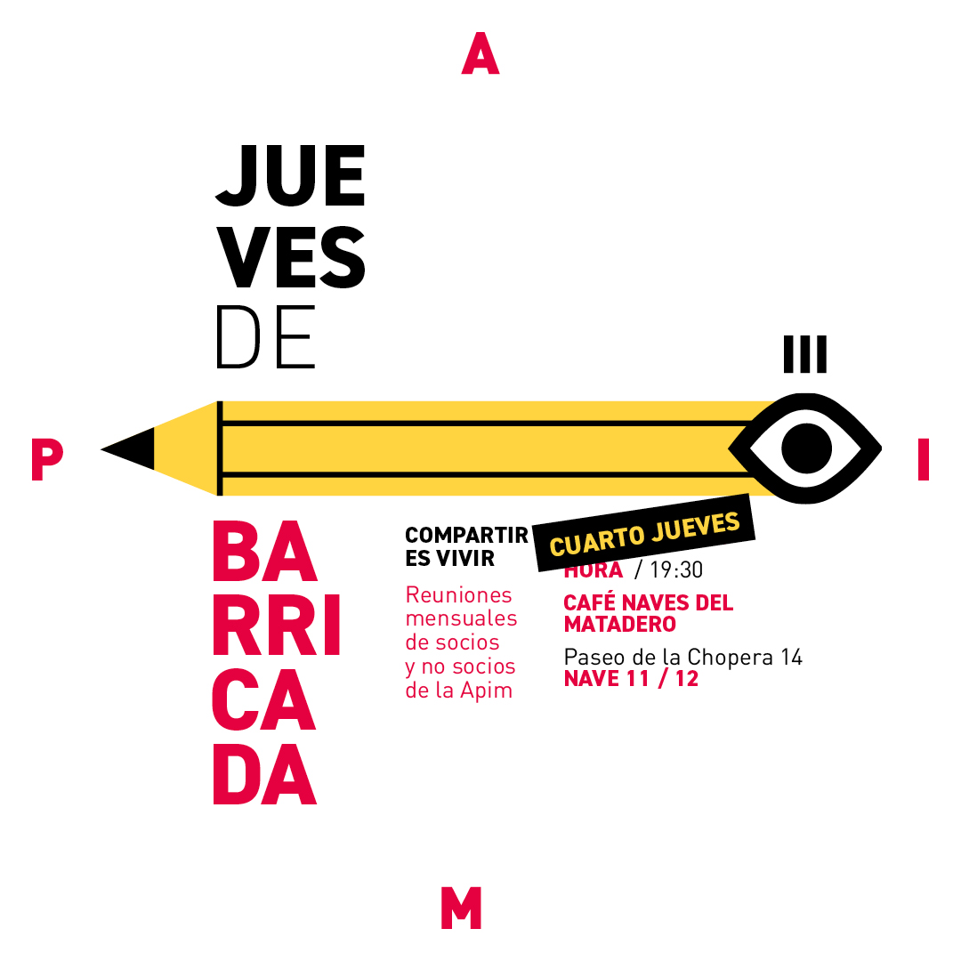 apimIlustracion's tweet photo. ✏ Si septiembre se te está haciendo cuesta arriba te traemos buenas noticias: afila tus lápices porque este mes ¡regresan las #BarricadasAPIM! 

🗓️ Jueves, 22 septiembre 
🗺️@lafrancachela en @mataderomadrid 
🕢 19:30

Encuentro abierto #Ilustración #Dibujo https://t.co/NfOE4mO5Bx