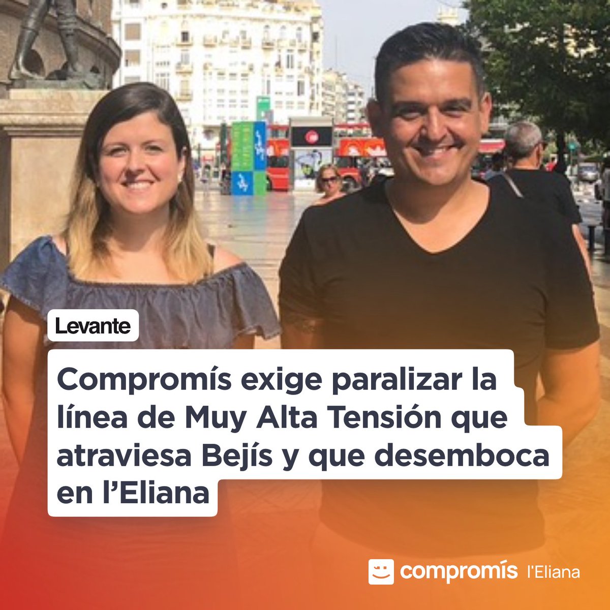 IsaMBorja's tweet photo. 📣 Compromís exigeix paralitzar la linia de MOLT ALTA TENSIÓ que travessa Bejís i finalitza en l'Eliana. 
🔸 hem dut al Senat la polèmica proposta de Forestalia Renovables per la que 178 km de linies de Molt Alta Tensió atravesaran les provincies de Terol, Castelló i València.
🧵 https://t.co/njDiMDgUQb