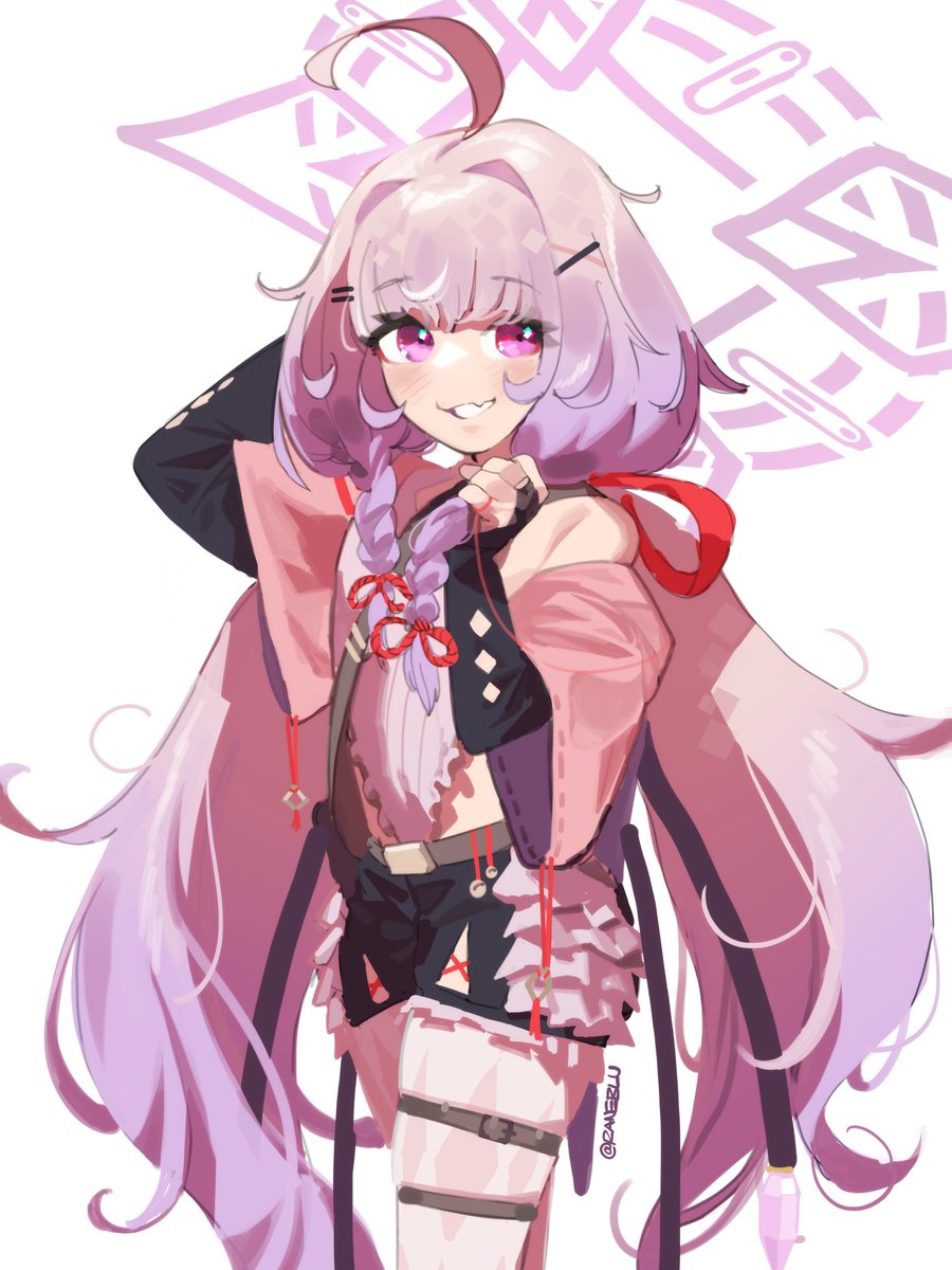 「what if  is a blue archive character (‾ω」|ｒａｎｅブルーのイラスト