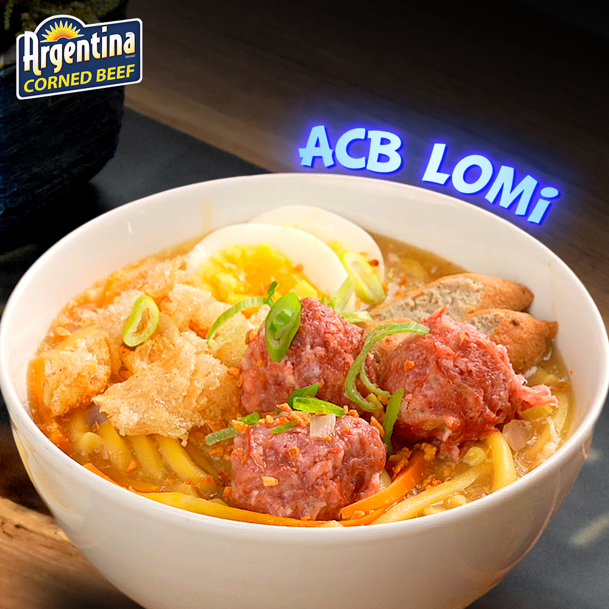Sabaw for breakfast? Mag-ACB Lomi! #ArgentinaCornedBeef
Watch this: bit.ly/3qNlOlr