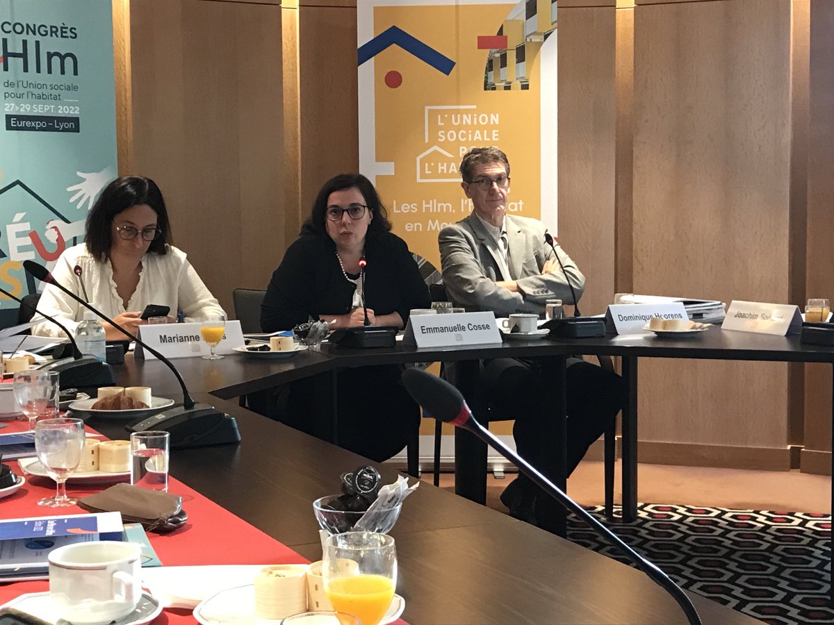 ⁦<a href="/emmacosse/">Emmanuelle Cosse</a>⁩, présidente de l’UnionHlm, demande (point presse du 19 septembre à Paris), un retour des aides à la pierre de l’Etat d’au moins 350 M€, la suppression de la RLS de 1,3 Md€ et un taux de TVA réduit unique pour simplifier les rénovations…