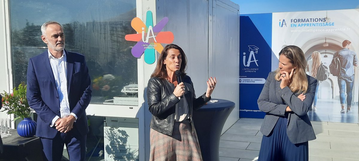 [#Formation] 🗨 " A l'heure où de nombreuses entreprises locales rencontrent des difficultes pour recruter, l'ouverture de ces formations <a href="/iA_formation/">iA, l'intelligence apprentie</a> à Savenay constitue une première réponse", souligne <a href="/vernaylaur/">Laurence VERNAY</a>, VP <a href="/CCINantes/">CCI Nantes St Nazaire</a>. 

Bonne rentrée à la premiere promo  !