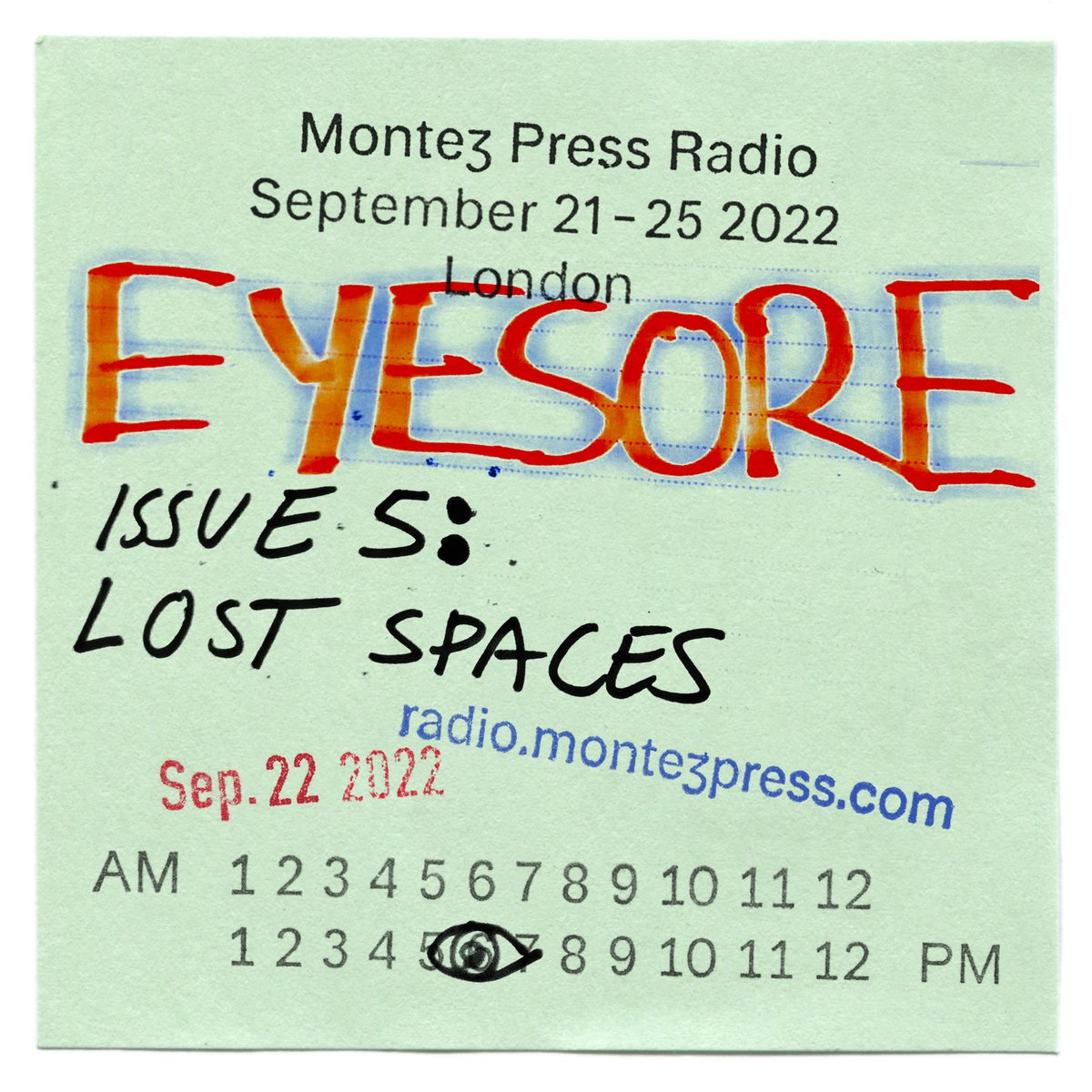 EYESORE_MAG's tweet photo. EYESORE is hitting the radios waves with @montez_radio 📻 Tune in on Thursday at 12pm EST to listen to us talk about the upcoming issue of the mag.

https://t.co/p6oBzE98Yn https://t.co/l5JNVKvTAv