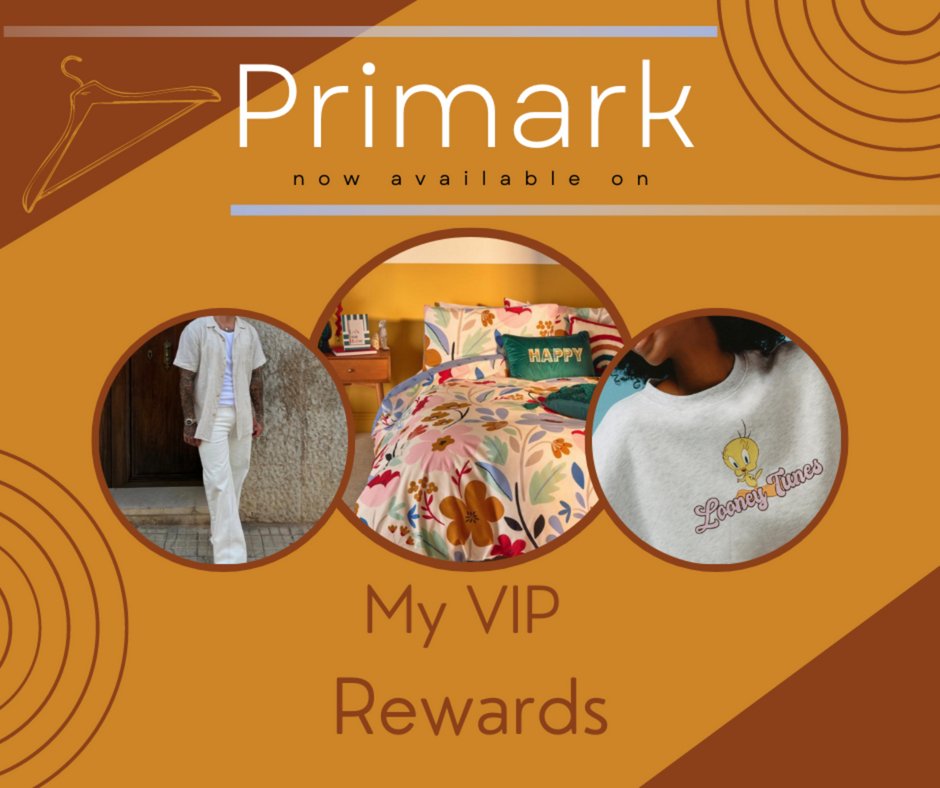 SLandSUK's tweet photo. Get 6% off top fashion at Primark now through My VIP rewards

https://t.co/3aJf6Y8Fy5

#primark #fashion #clothing #startsaving #discount #offers #savings #myviprewards #shoplocalandsave https://t.co/lZyKVq57uD