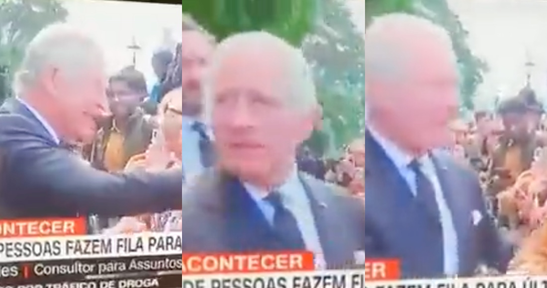 SinEmbargoMX's tweet photo. Carlos III, otra vez: Rechaza ahora darle la mano a trabajador afroamericano (VIDEO)
https://t.co/h8VhmD4aPT https://t.co/qXvrH9uFoP
