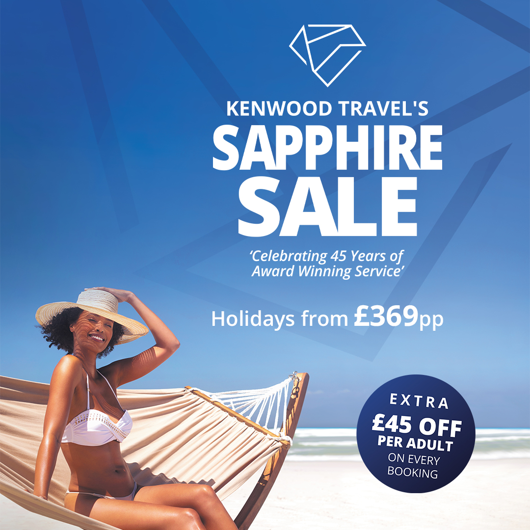 We're halfway through our 45-day Sapphire Sale. Have you browsed our best holiday offers of the year?
kenwoodtravel.co/sapphiresale 💎