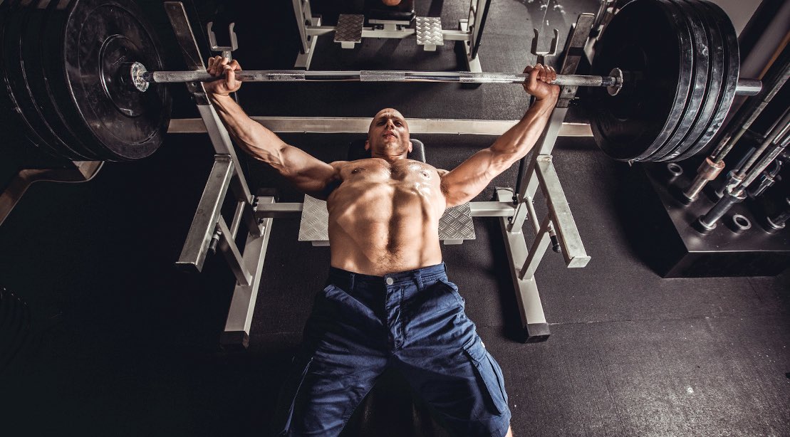 Russell_Writer's tweet photo. Making the bench my bitch this AM…👊💪
Stay focused & motivated my friends #fitness #bodybuilding #workingout #inclinepress #shoulderpress #curls #liftingheavyshit #muscle #gymrat #training #bulkingcycle #nodaysoff #TuesdayMotivaton #powerlifting #writerslife https://t.co/lXsl20ZMd9