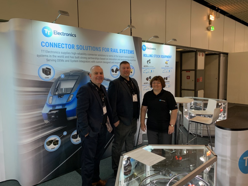 TTElectronics's tweet photo. We are in Berlin, Germany for #InnoTrans2022, the leading international trade fair for rail transport technology. Stop by Hall 10.1 Booth #450 to see all the latest rail capabilities we have to offer.
We can’t wait to see you!
#Innotrans2022 #Connectors #PowerUpTT #TTElectronics https://t.co/F4L6Ahxrjb