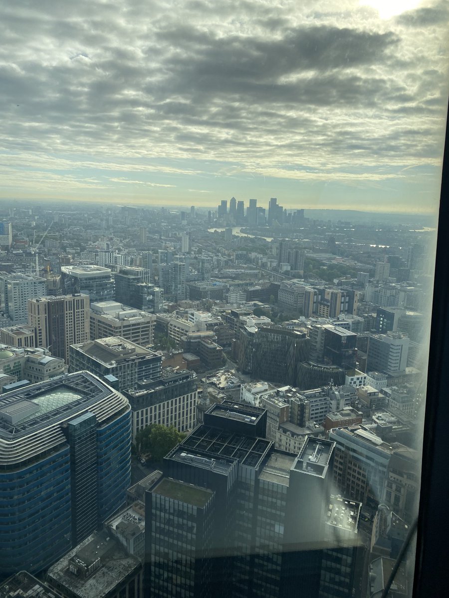 DG1905's tweet photo. Loving the Gherkin being with our customers and giving them some great insights around the critical successful factors over the next 6 months ⁦@FISCALTec⁩ https://t.co/3UrKZwCtSn