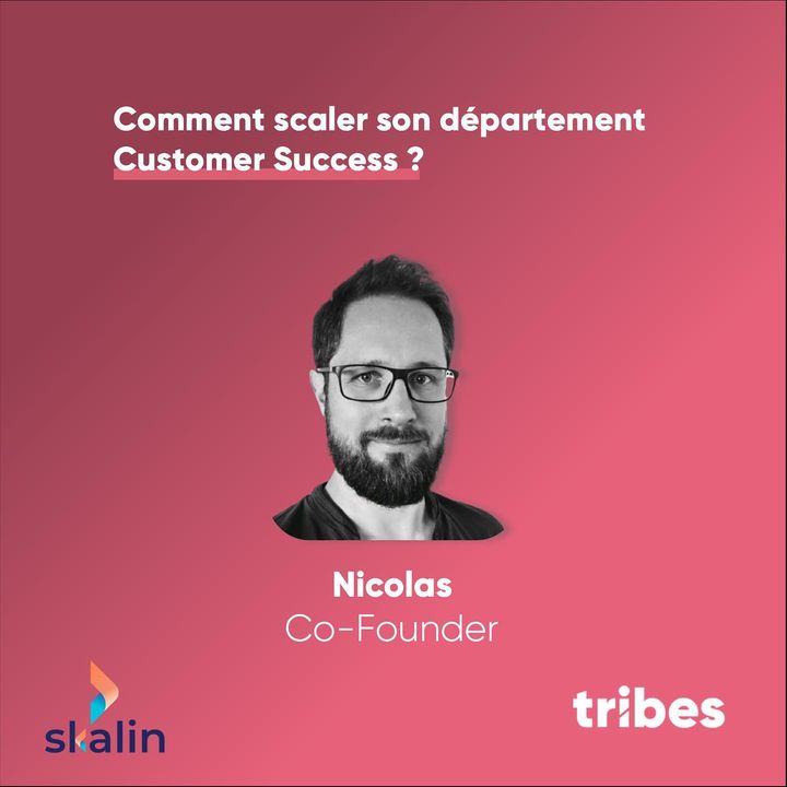 followtribes's tweet photo. 🚀 Scaler son département Customer Success 🚀

Nicolas fondateur de Skallin nous partage ses tips pour : 
👉🏼 Trouver les bons profils 
👉🏼 Structurer son équipe
👉🏼 Uniformiser les process

🔗 Lien dans la bio 

#startup #cs #customersuccess #scale https://t.co/ecr7QoiHdq
