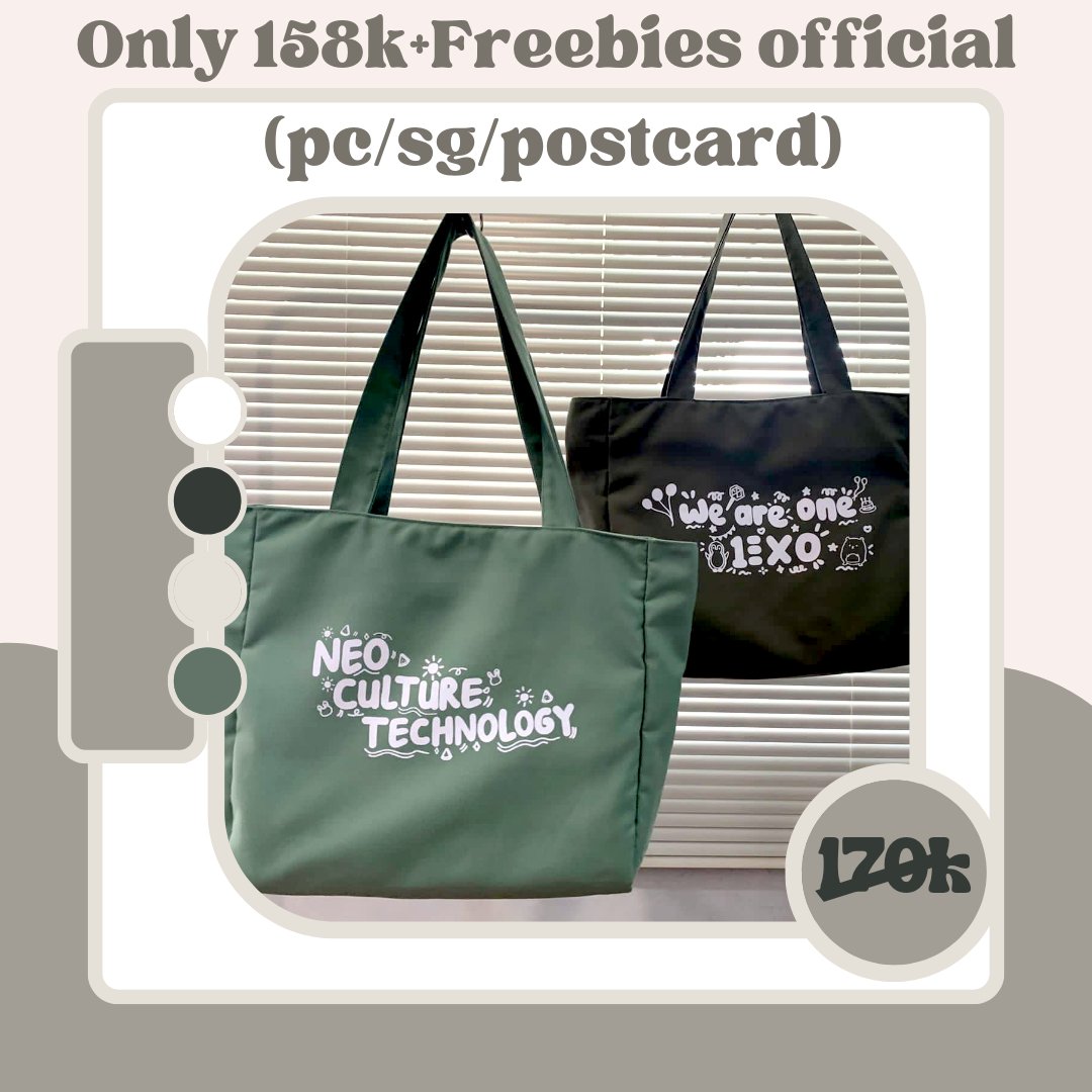 fetchingprojec1's tweet photo. [SALE BELOVA TOTEBAG]

Halo semua aku mau kenalin salah satu produk dari kami🥰 
Kelebihan 
-anti air💦
-terdapat slot untuk laptop dengan busa💻
-2 saku kecil
-1 saku dengan resleting
-2 tempat botol bagian dalam 🥰 

Tersedia 2 pilihan warna exo (dark grey) dan NCT (sage) https://t.co/PZ5DLpIqFd