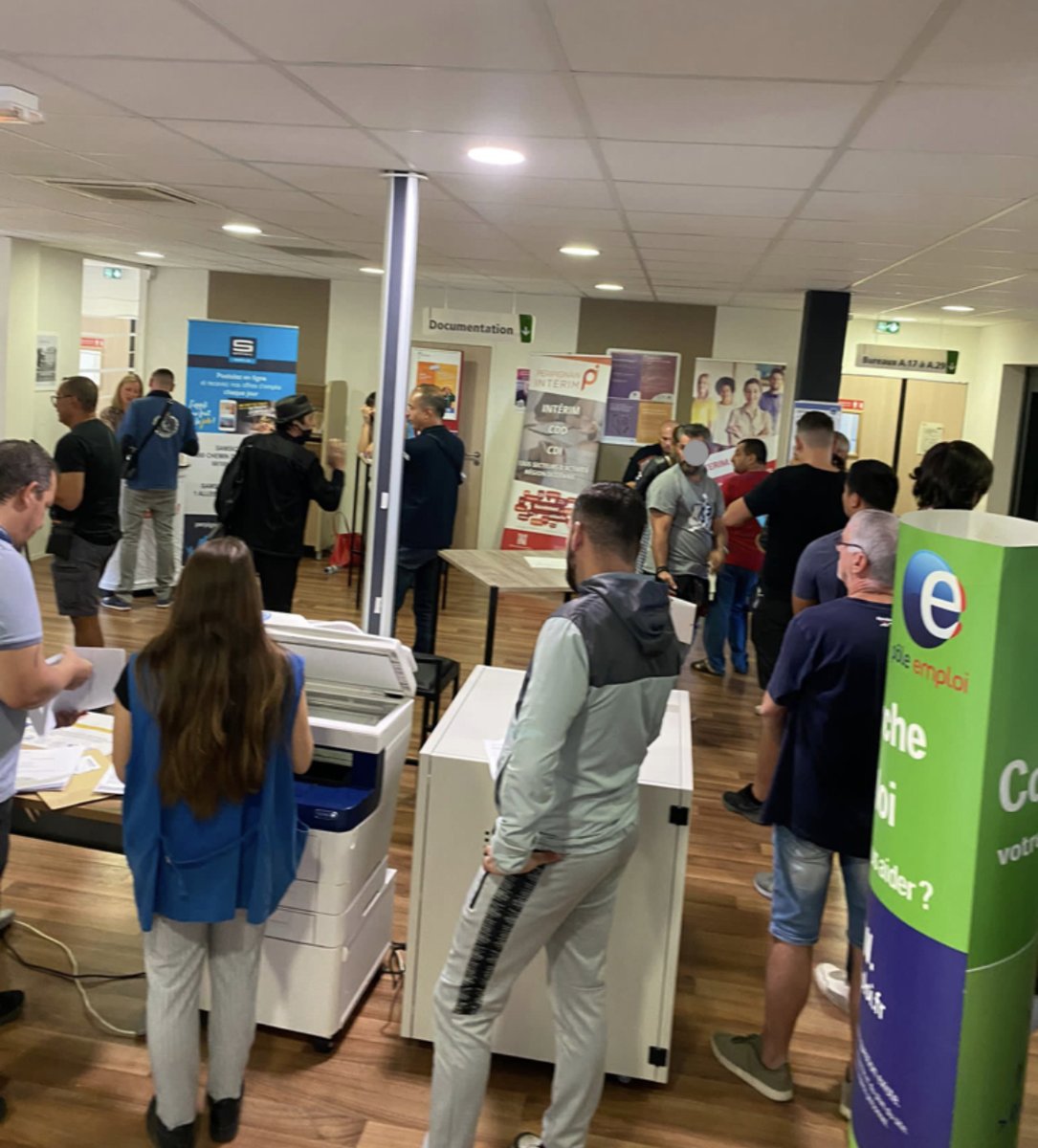 🔈𝐒𝐞𝐦𝐚𝐢𝐧𝐞 𝐝𝐞 𝐥’𝐢𝐧𝐭𝐞́𝐫𝐢𝐦  [#TousMobilisés] 21 agences #intérim rencontrent les demandeurs d’emploi au #PoleEmploi Perpignan St Assiscle : tous les secteurs représentés 👐
🎯Faciliter l'insertion des publics et satisfaire les besoins en #recrutement du territoire
