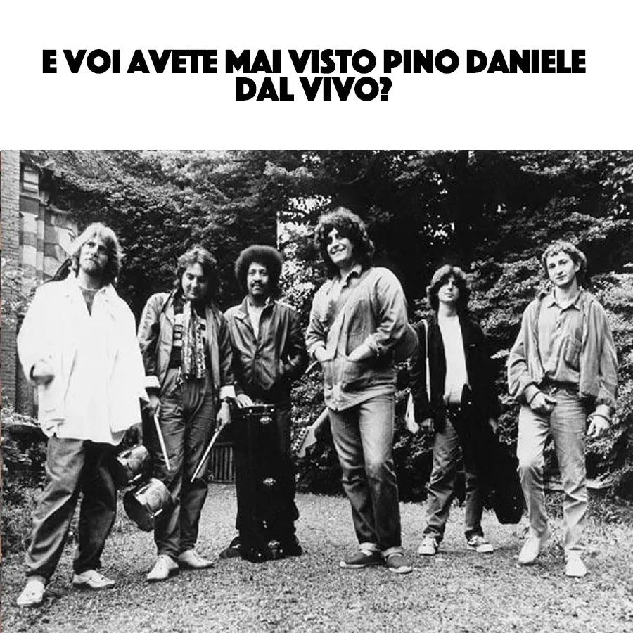 PINO DANIELE E LA SUA BAND STORICA,JAMES SENESE,TULLIO DE PISCOPO,TONY ESPOSITO,RINO ZUZZOLO E JO AMORUSO CI HANNO FATTO SOGNARE CON LA LORO BRAVURA SMISURATA I LOVE PINO DANIELE TUTTA LA VITA ♥️♥️♥️♥️♥️🤩🎸🎼🎷