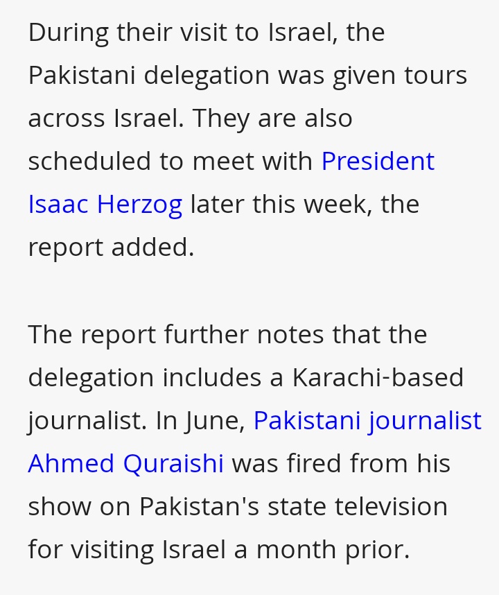 QasimKhanSuri's tweet photo. Pakistan delegation in Israel for secret talks,is headed by Pakistani-American Nasim Ashraf, former minister of state in Pervez Musharraf's govt. Delegation was given tours across Israel. They're also scheduled to meet with Israel's President Isaac Herzog.
https://t.co/nI4l99xang https://t.co/qg4tsfOLrq