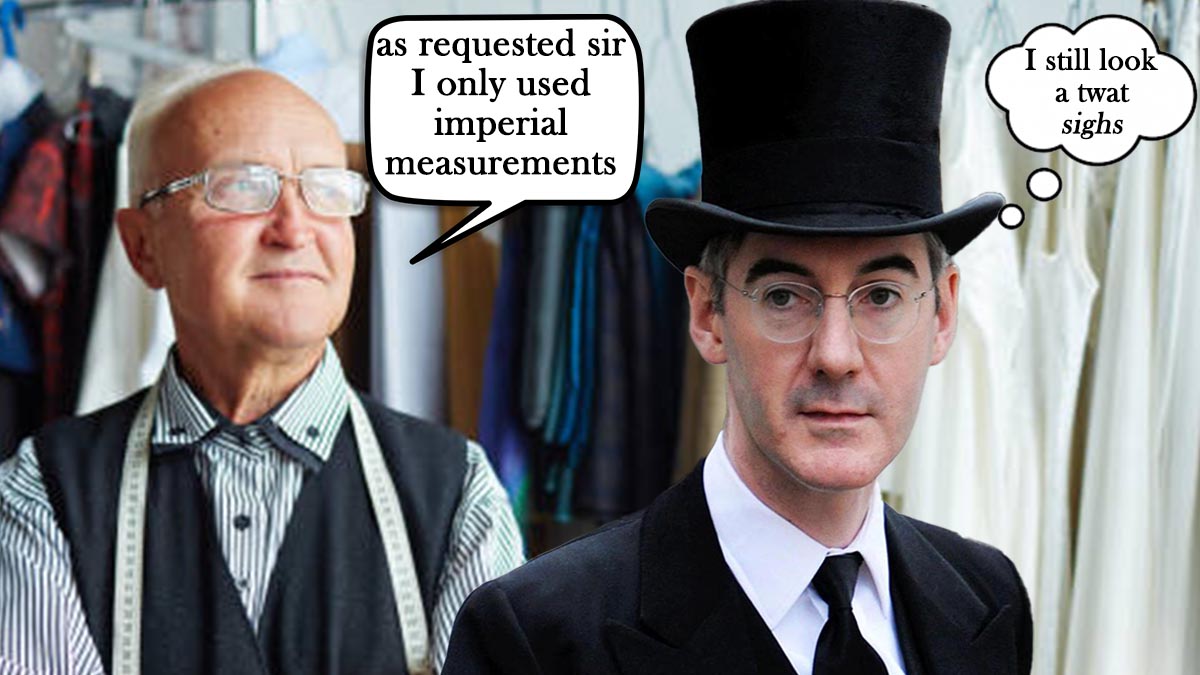 British ministers keen to revive imperial measurements
#ToryBrexitDisaster #BrexitReality #GeneralElectionNow #JacobReesMogg #Radio4today
