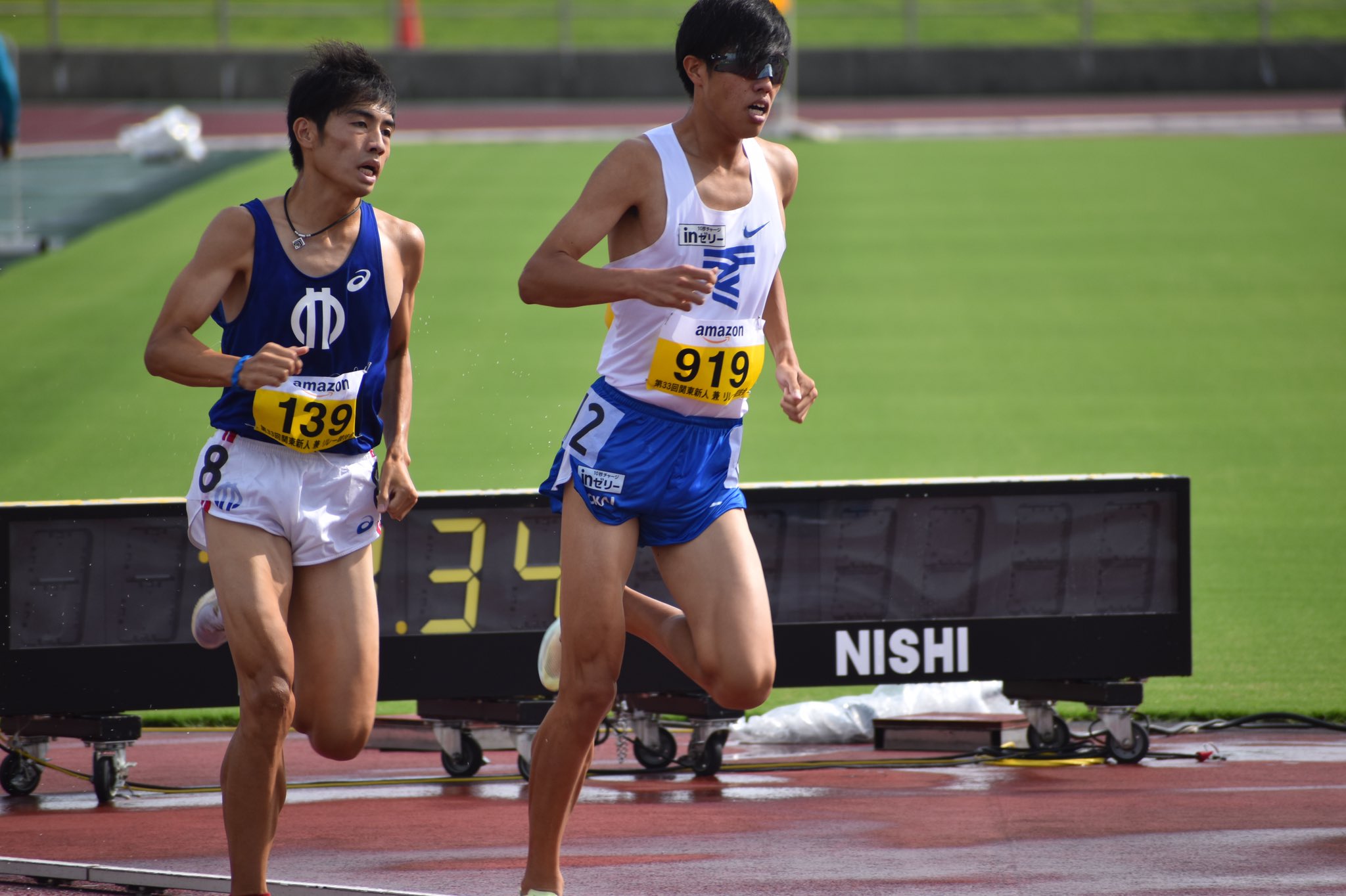 ASICS◇早稲田大学◇女子陸上◇セパレートユニフォーム