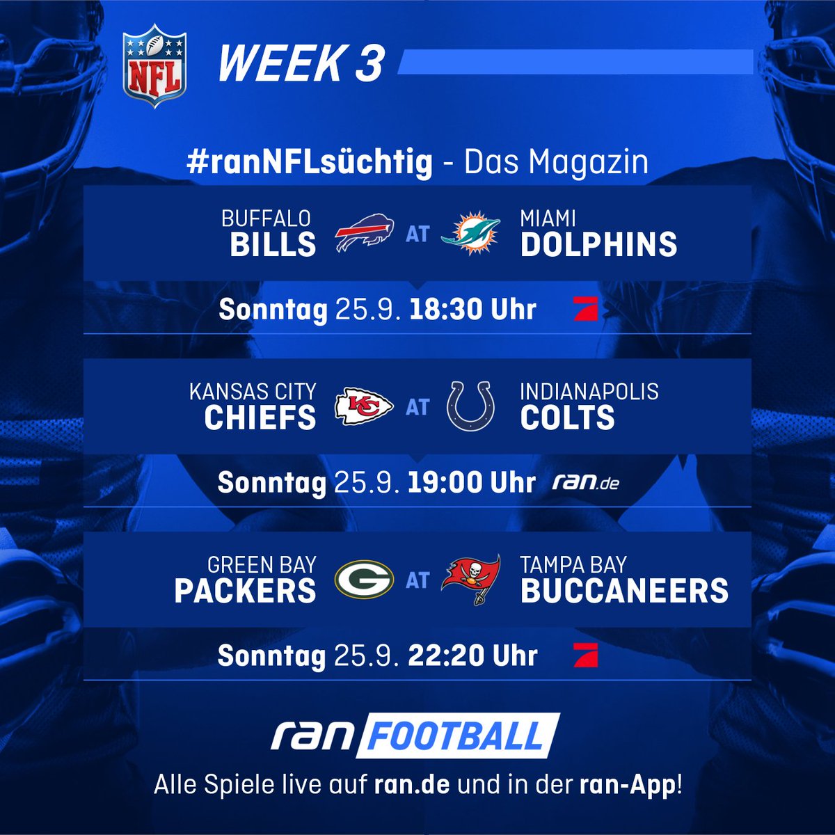 ran nfl live heute