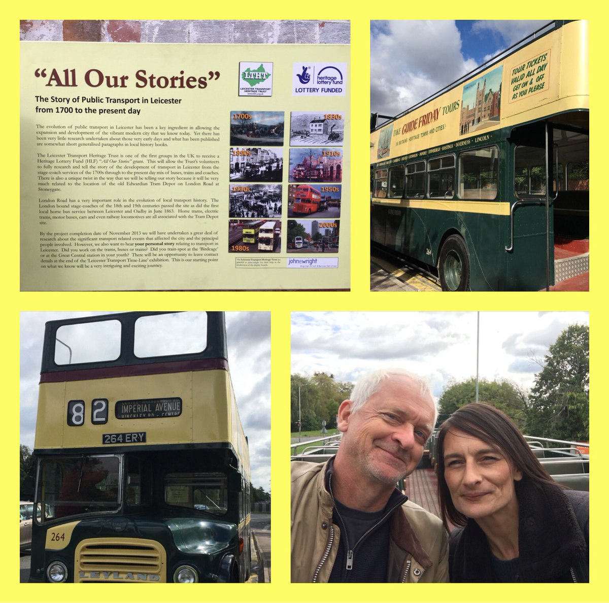 wotspace's tweet photo. Over the weekend we visited Leicester’s Stoneygate Tram Depot, part of @heritageopenday and managed to have a wonderful trip on the open top bus! #OpenTopper #VintageBus #LTHT #Dennis_and_friends #LeicesterTransportHeritageTrust #HOD22 #Leicester https://t.co/IC4EPXhq1W