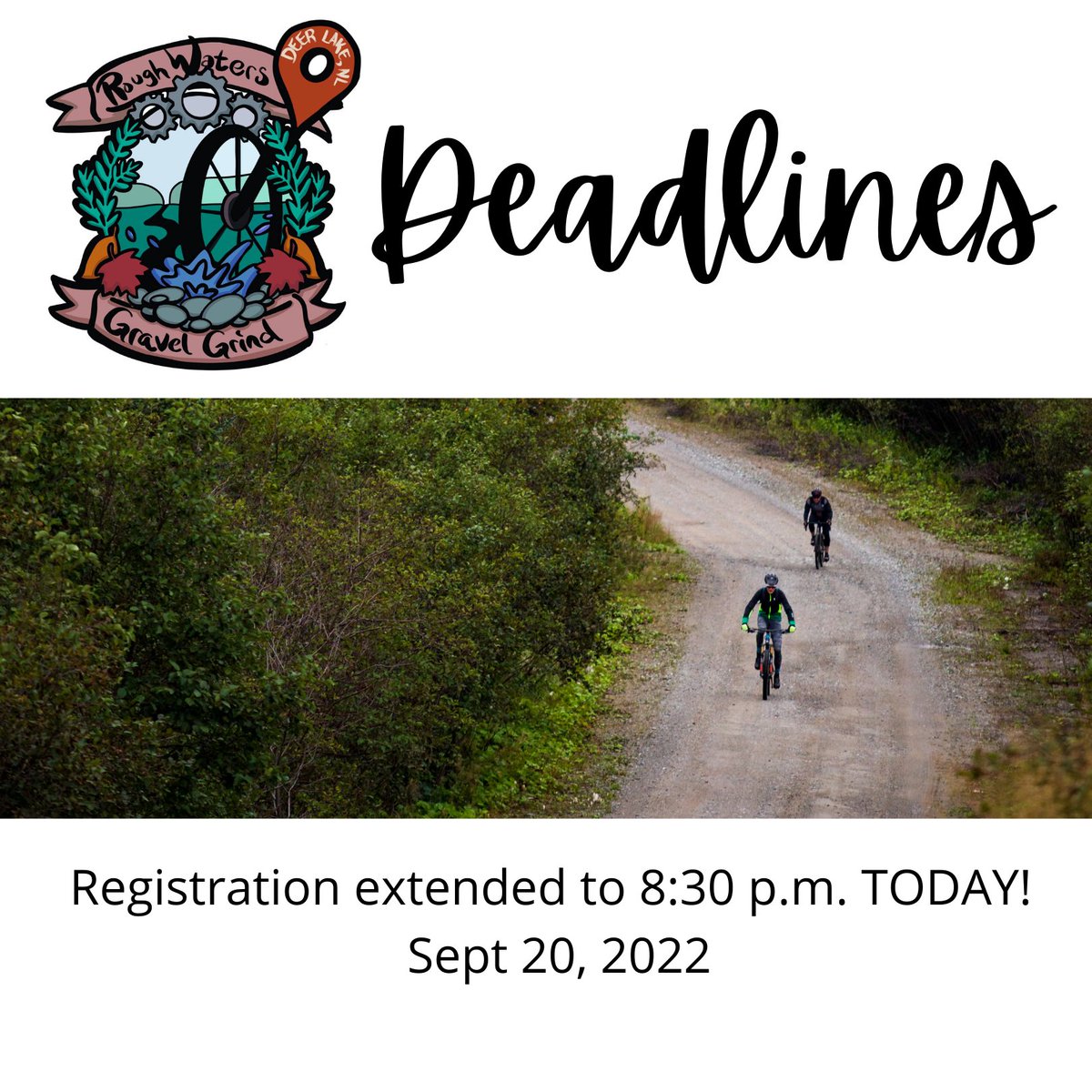 NLTailWind's tweet photo. Folks! There was a slight issue with our registration deadline on Sunday so we've given it a couple extra hours incase anybody had trouble.

8:30 p.m. today!

https://t.co/mVJhyXHEl2 https://t.co/jwdw8OrYGv