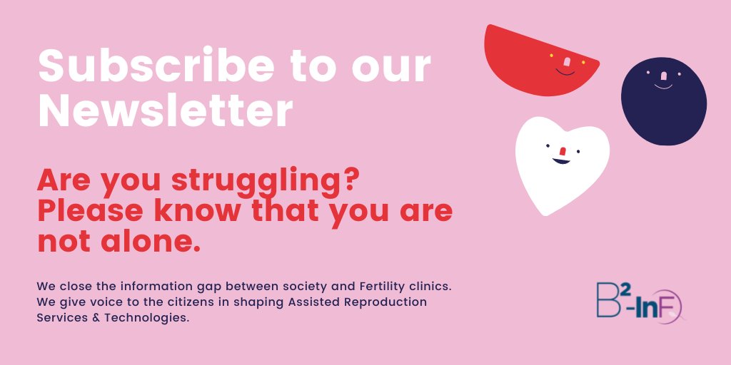 b2inf_'s tweet photo. B2-InF is the first project studying the perception of the young society in the #EU towards Assisted Reproduction Technologies, hoping to raise awareness about #infertility and to transform the #infertility industry into the one society needs
➡️https://t.co/FB54fS2Th3
#HorizonEU https://t.co/7rrAfuPShq
