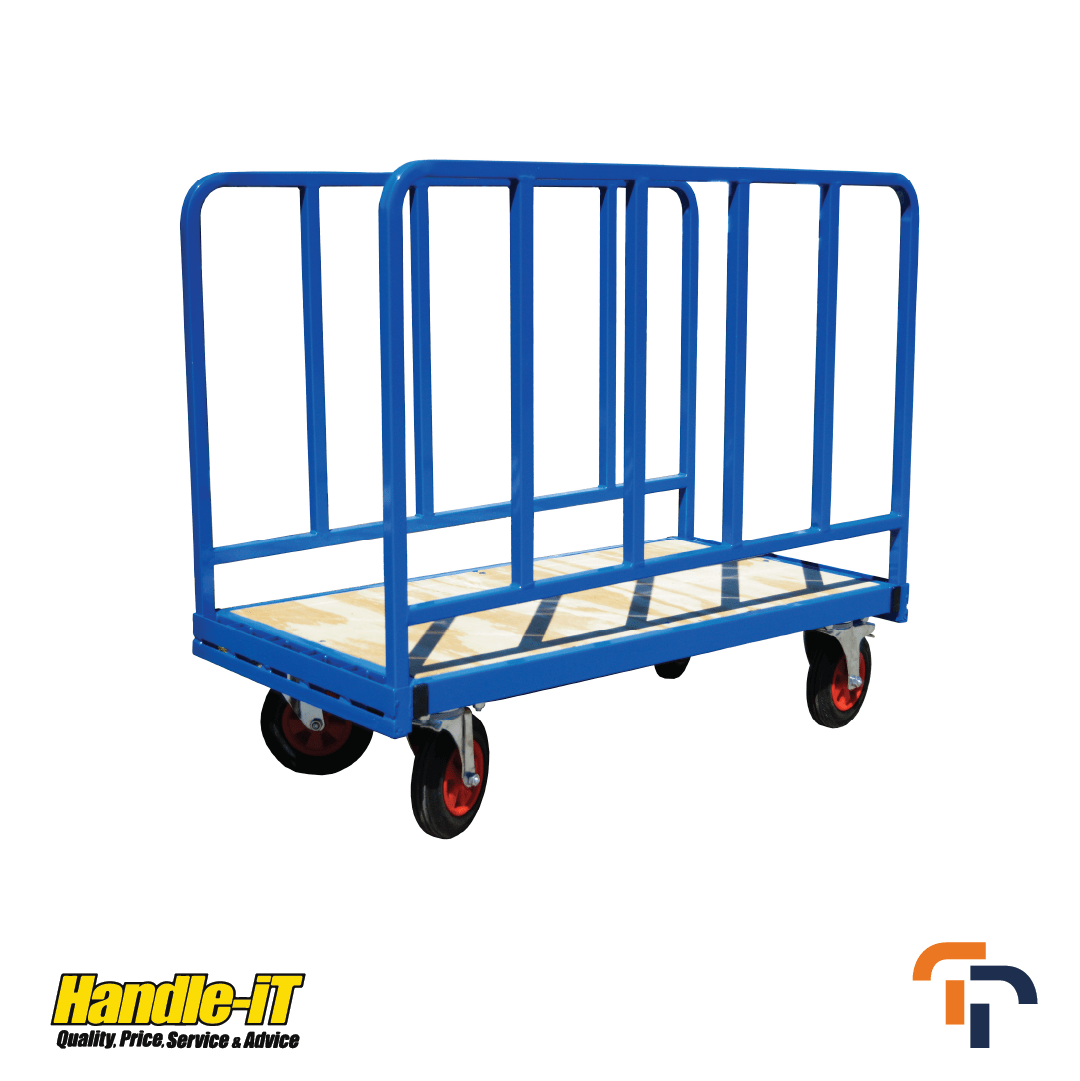 ToveriPals's tweet photo. The Double sided trolley is perfect for carrying long loads or sheet and panel products. The fixed sides allow you to rest the product in the horizontal position, making the load less bulky during movements. 

#Handle_it #premiumbrand #warranty #warehouse #operations #shipment https://t.co/UFalTRjFr7