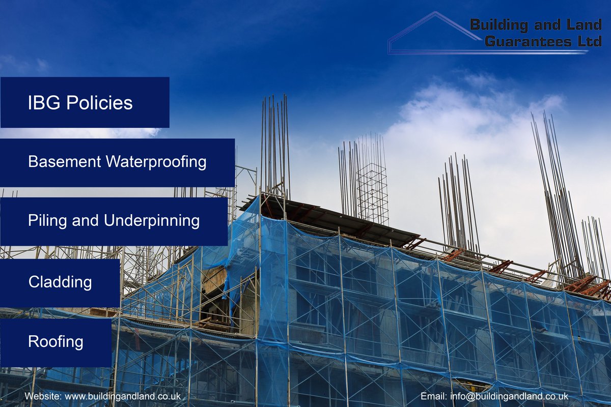 BuildingandLand's tweet photo. ❗New Insurer for Insurance Backed Guarantees❗

Building and Land Guarantees are delighted to announce that we have a new IBG facility with an additional A-Rated insurer whose policy is aimed directly toward the construction industry. 

#newbuild #insurance #IBG #construction https://t.co/L8WXS5iim9