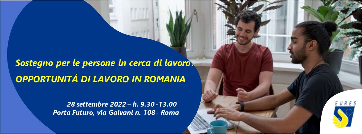 MarcheEuropa's tweet photo. 🇷🇴 Opportunità di lavoro in #Romania
💼 Evento informativo il 28/09 a #Roma per presentare informazioni, servizi e agevolazioni soprattutto per cittadini #romeni
Per partecipare inviare mail entro il 26/09: roma.social@mae.ro
📍 Info: https://t.co/8kgdCgzlkl
@ANPALgov @EURESJob https://t.co/FomLGZ4Vtk